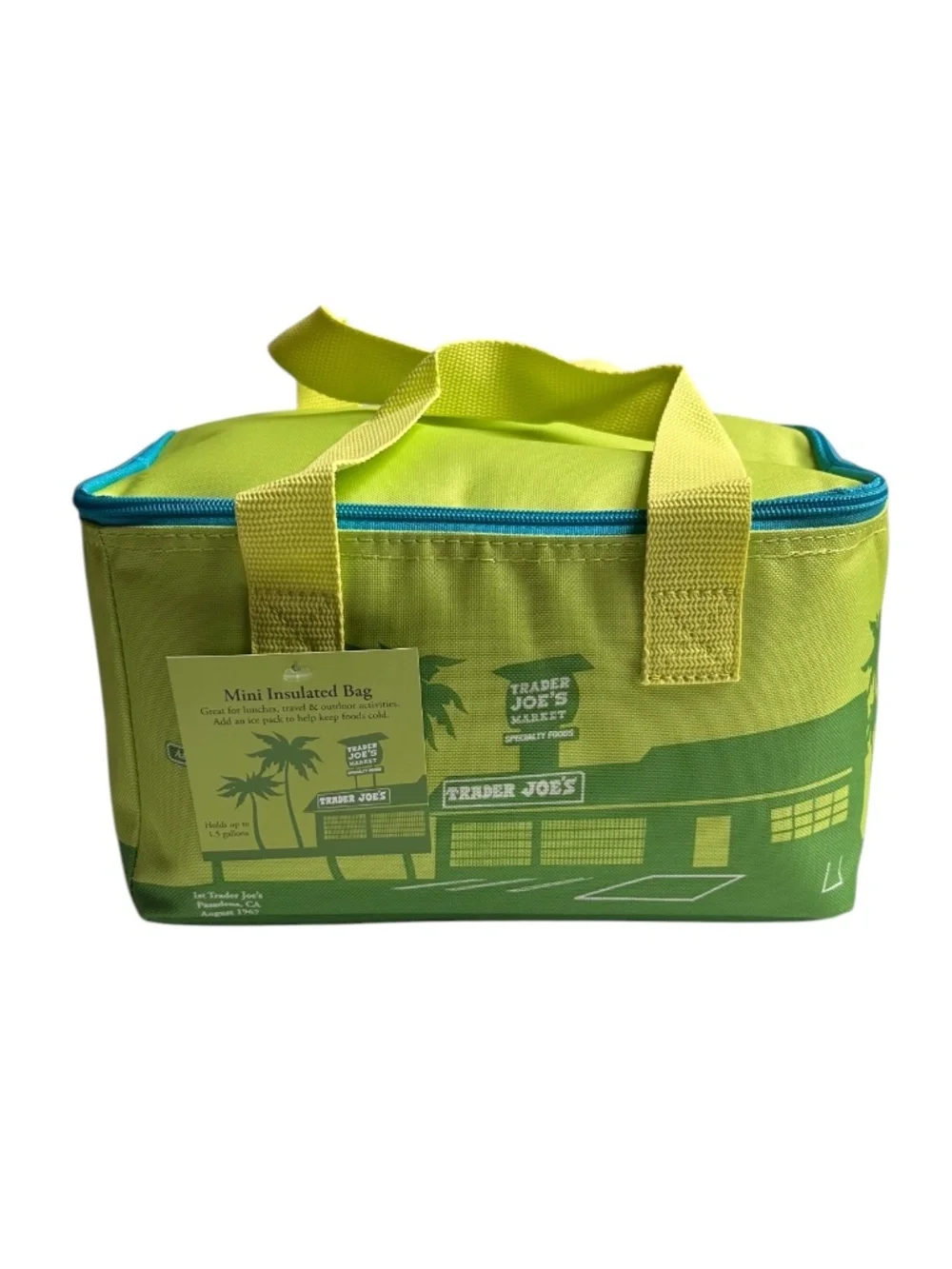 NWT Treader Joe's Brand New Insulated Mini Tote Bag